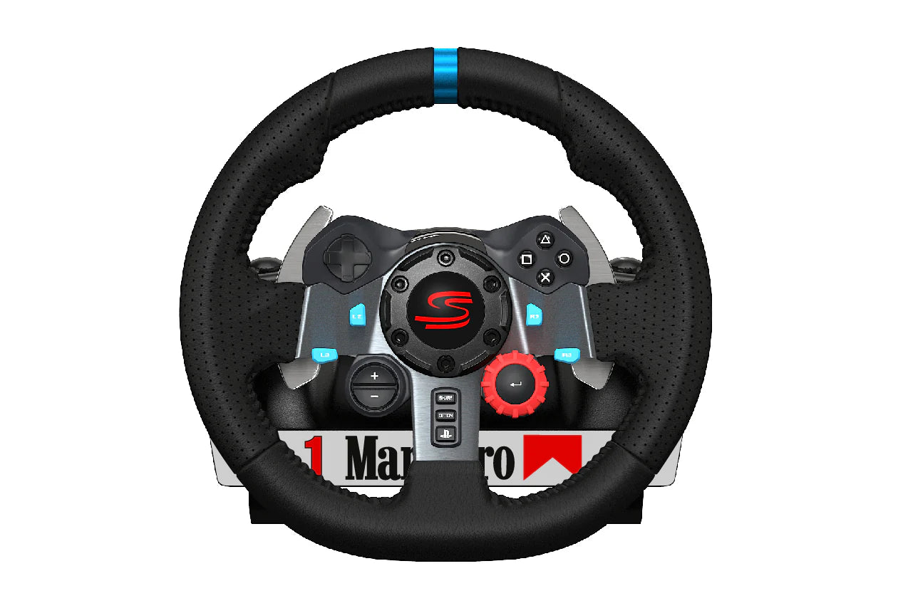 "Marlboro - Ayrton Senna" Kit Skin Adhesivos Logitech G29/G920/G923/G27/G25