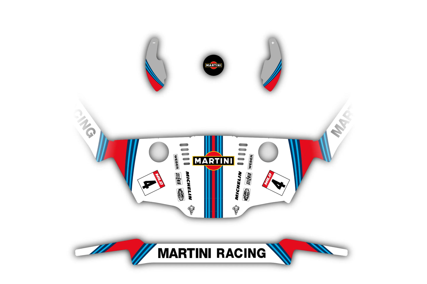 "Martini Racing" Kit Skin Adhesivos Logitech G29/G920/G923/G27/G25