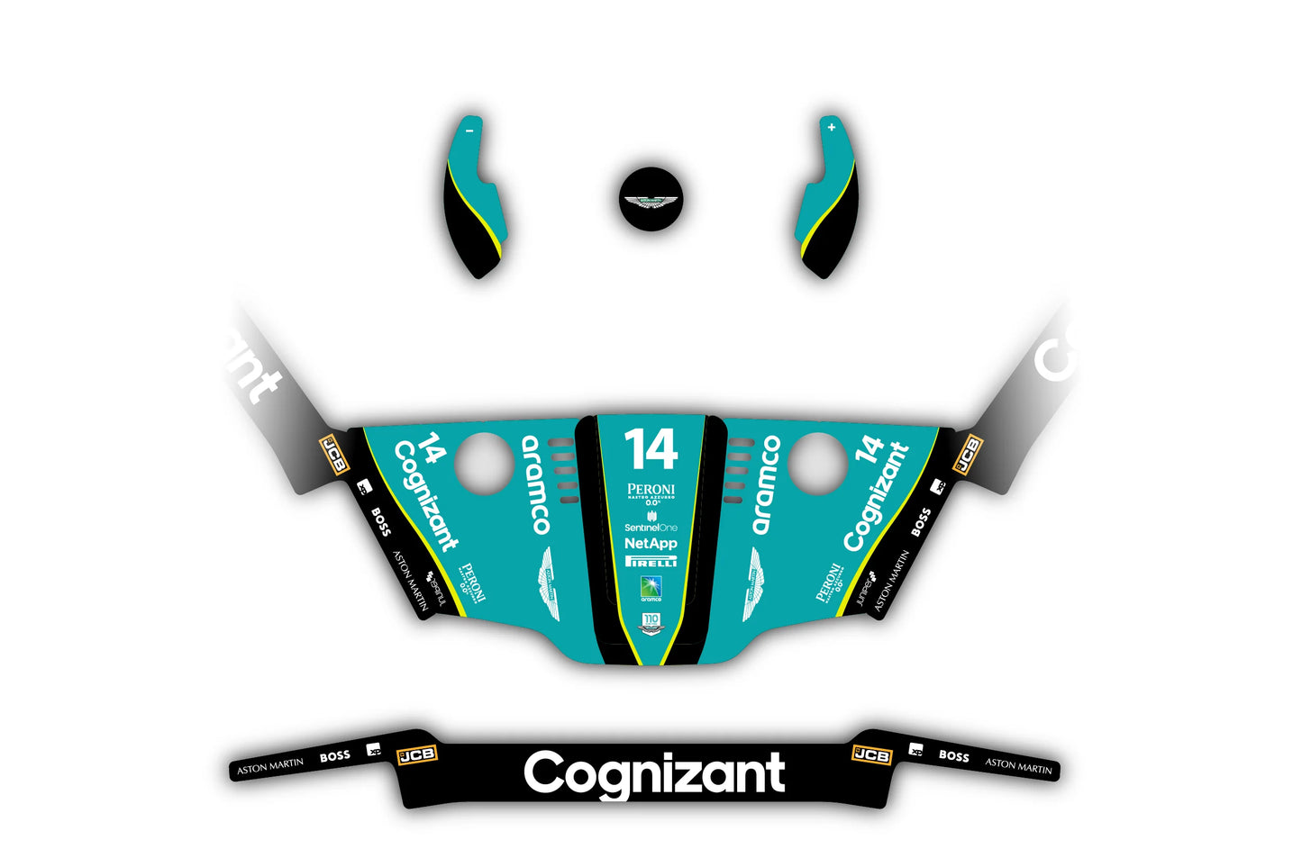 "Aston Martin" Kit Skin Adhesivos Logitech G29/G920/G923/G27/G25